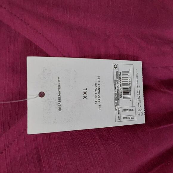 Women's Maternity Dress with Ruffle Detail | Isabel Maternity | XXL - Picture 7 of 8